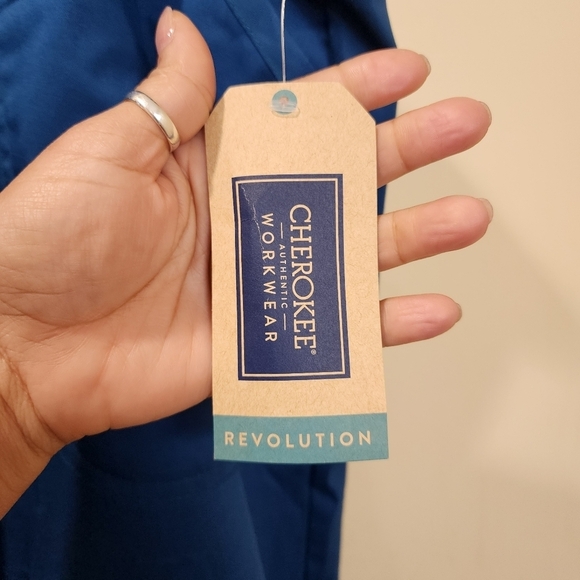 CHEROKEE Green Car Women's Scrub Pants Size XL NWT - Picture 12 of 13